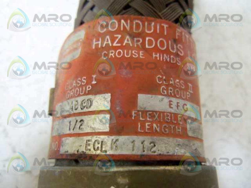 CROUSE-HINDS ECLK-112 FLEXIBLE CONDUIT  UNMP