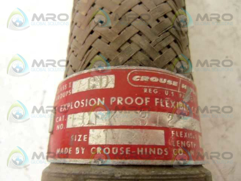CROUSE-HINDS EXLK-312 FLEXIBLE CONDUIT  UNMP