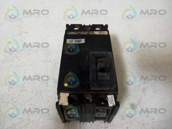 SQUARE D FAL24090 CIRCUIT BREAKER 90A  UNMP