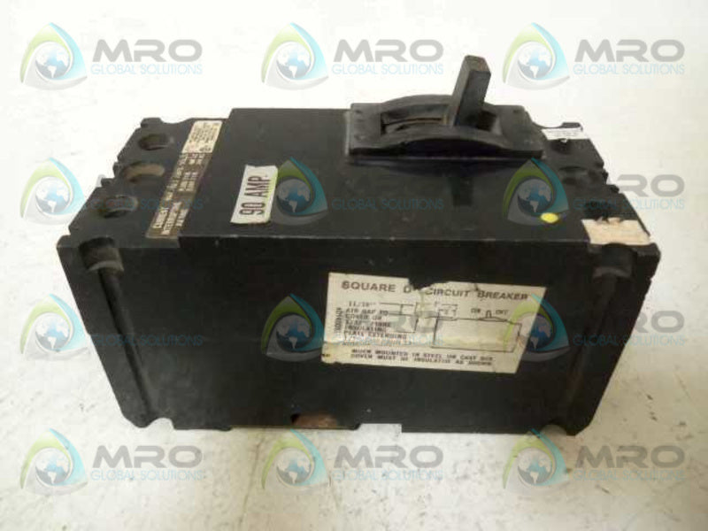 SQUARE D FAL24090 CIRCUIT BREAKER 90A  UNMP