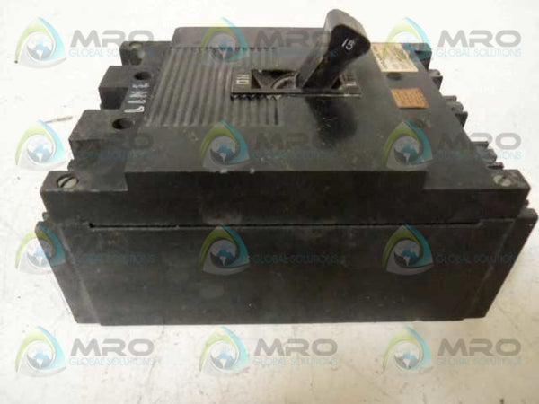 SQUARE D 999215 CIRCUIT BREAKER 15A  UNMP