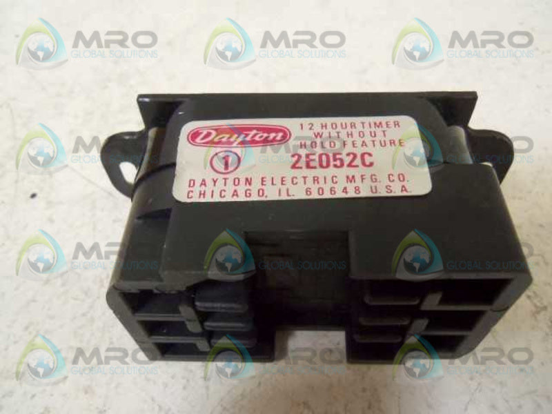 LOT OF 6 DAYTON 2E052C 12 HOUR TIMER NSMP