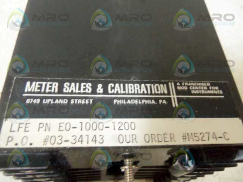 LFE EO-1000-1200  NSNP