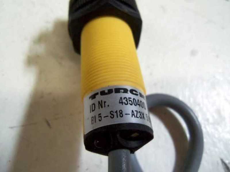 TURCK BI5-S18-AZ3X 50MM PROXIMITY SENSOR  UNMP