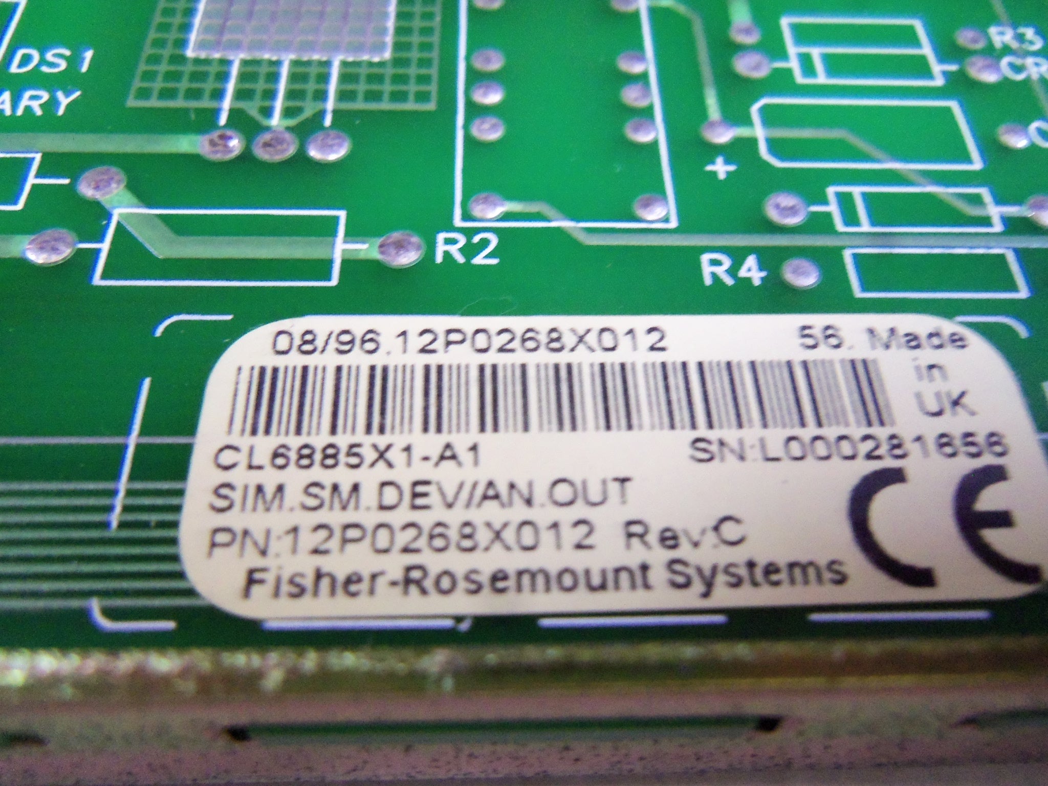 FISHER CL6885X1-A1 TERMINATION PANEL 12P0268X012  NSNP