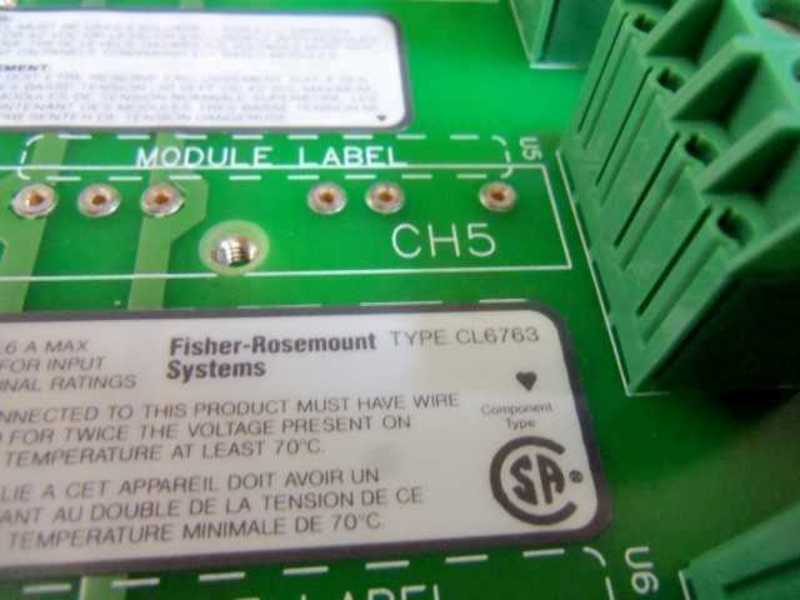 FISHER CL6763X-A1 TERMINATION PANEL 12P0103X012  NSNP