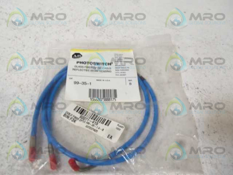 INDUSTRIAL SPARE PART 99-35-1 SER. B OPTICAL CABLE PHOTOSWITCH  NSNP IN BAG