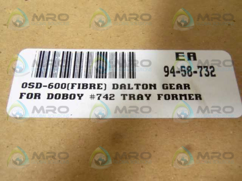 DALTON 0SD-600 FRICTION DISC  NSMP
