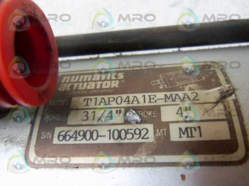 NUMATICS T1AP04A1E-MAA2 3-1/4" 4" UNMP