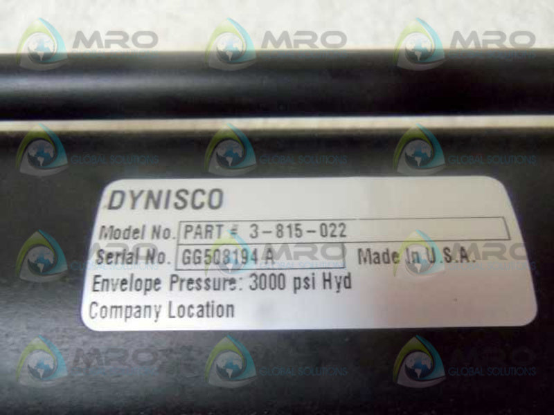 DYNISCO 3-815-022 NSNP
