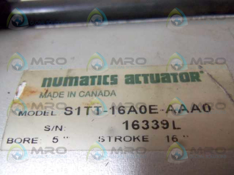 NUMATICS S1TT-16A0E-AAA0 UNMP