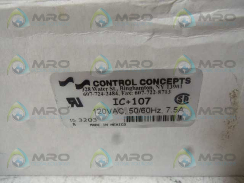 CONTROL CONCEPTS IC+107 NSMP