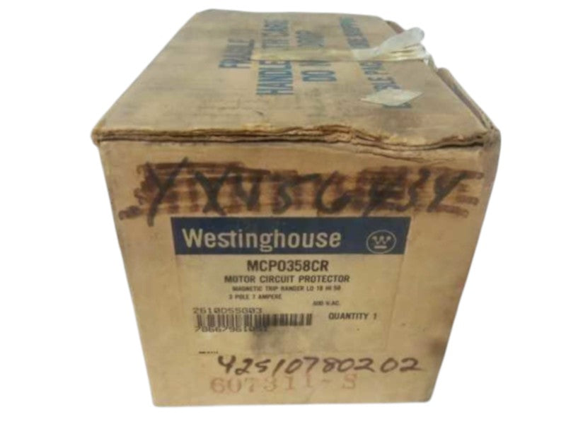 WESTINGHOUSE MCP0358CR MOTOR CIRCUIT PROTECTOR 7A  NSMP