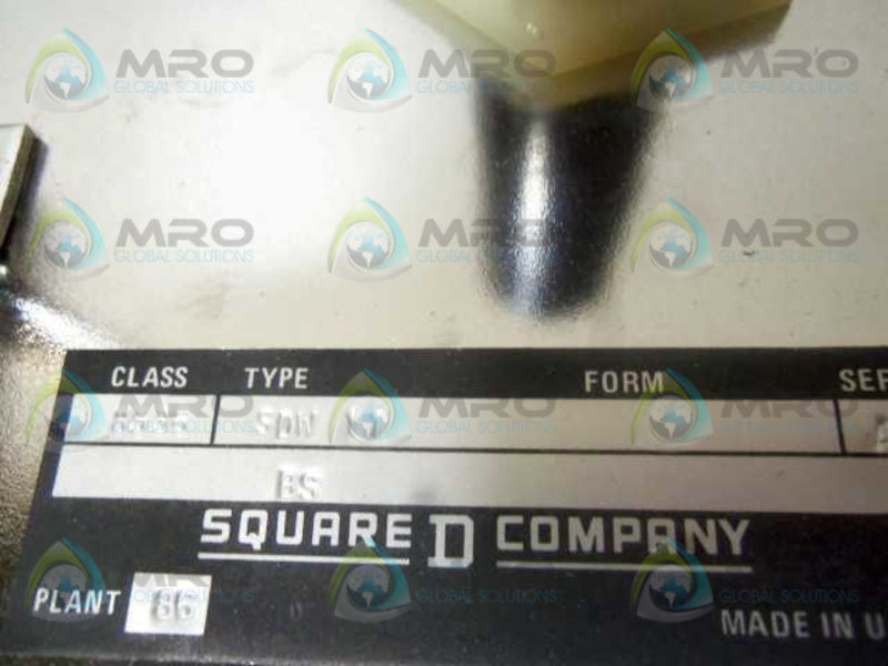 SQUARE D 8536-5DW11 UNMP