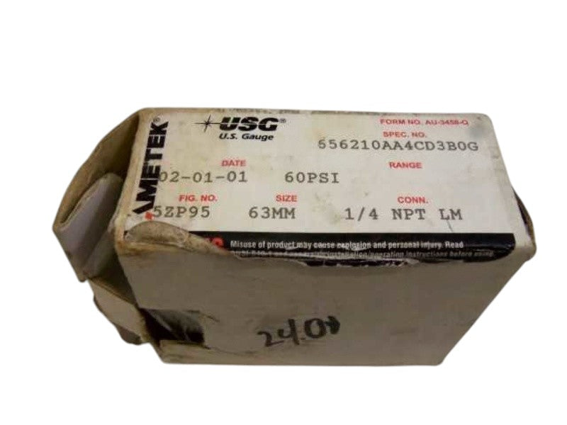 AMETEK 656210AA4CD3B0G PRESSURE GAUGE  NSMP