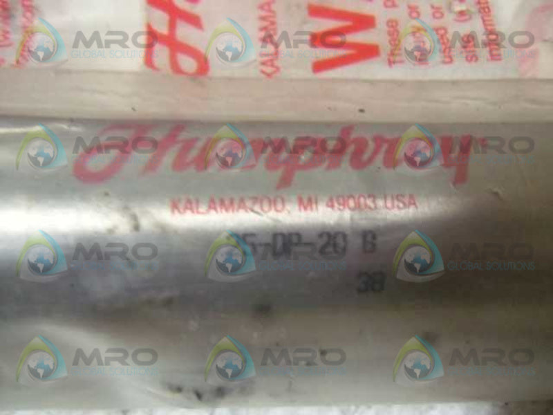 HUMPHREY 25-DP-20 B PNEUMATIC CYLINDER  NSMP