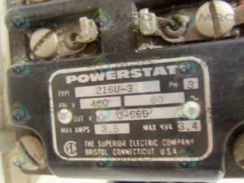 POWERSTAT 216U-3  UNMP