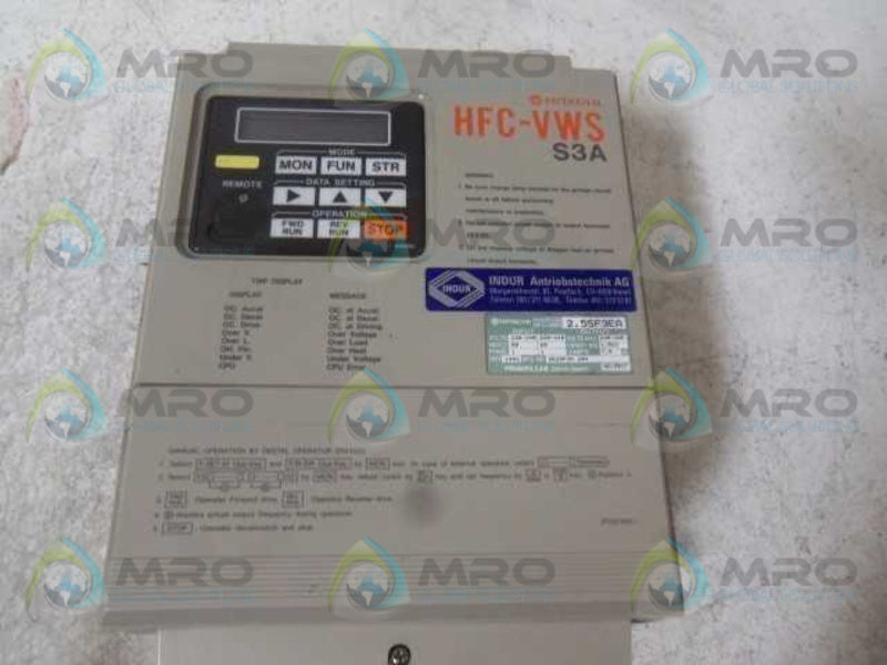 HITACHI HFC-VWS S3A TRANSISTOR INVERTER SE2SF3A 29A  NSNP