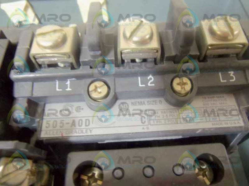 INDUSTRIAL SPARE PART 505-AAD SER. C ENCLOSED STARTER  UNMP