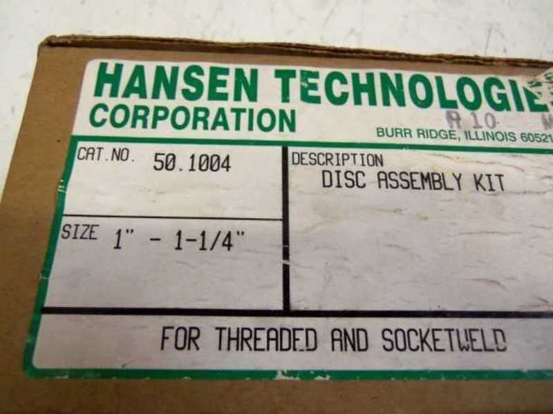 HANSEN TECHNOLOGY 50.1004 DISC ASSEMBLY KIT  NSMP