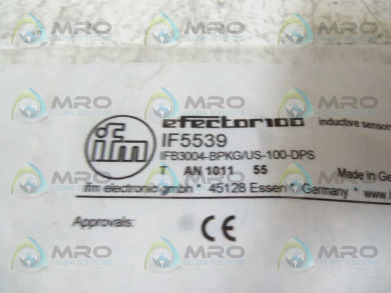 IFM EFECTOR IF5539 PROXIMITY SENSOR * NEW IN FACTORY BAG *