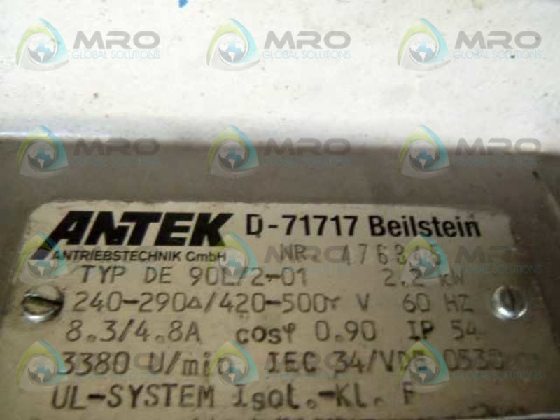 BOSCH SE 0170 C 0H0 ZZXX BJ96 MOTOR  UNMP