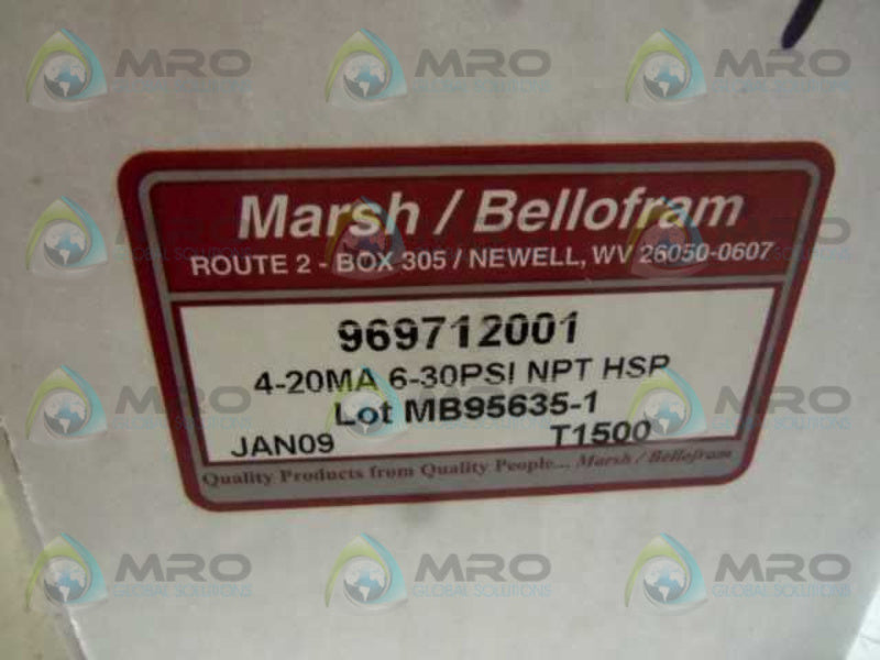 MARSH 969712001 TRANSDUCER  NSMP