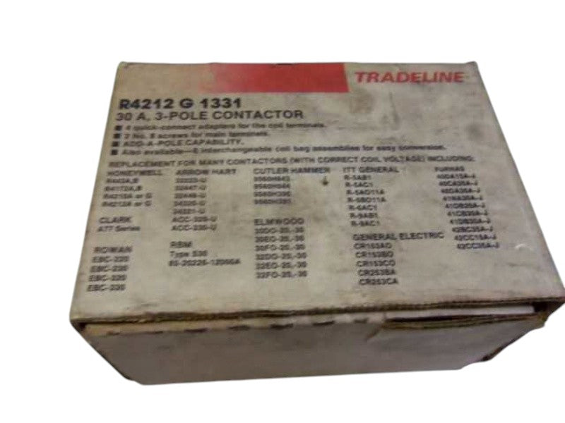 HONEYWELL R4212 G1331 3-POLE CONTACTOR  UNMP