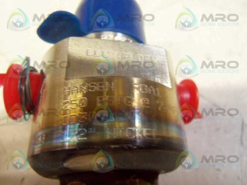 HANSEN TECHNOLOGY RDA1/250 RUPTURE DISC ASSEMBLY  NSMP