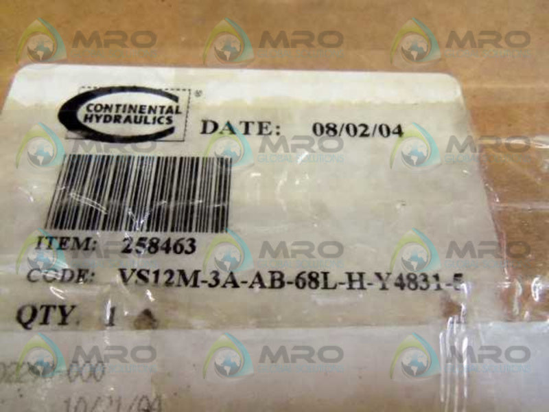 CONTINENTAL HYDRAULICS 370-002290-000  VALVE  NSMP