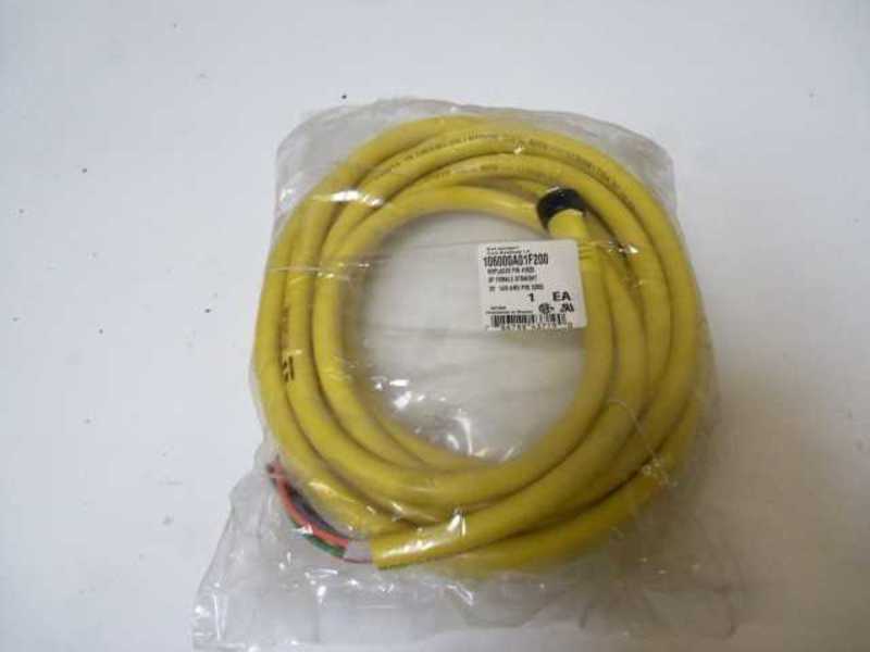 DANIEL WOODHEAD 41623 106000A01F200 FEMALE CORDSET * NEW IN FACTORY BAG *