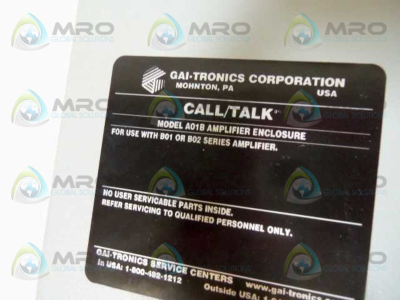 GAI-TRONICS A01B NSMP