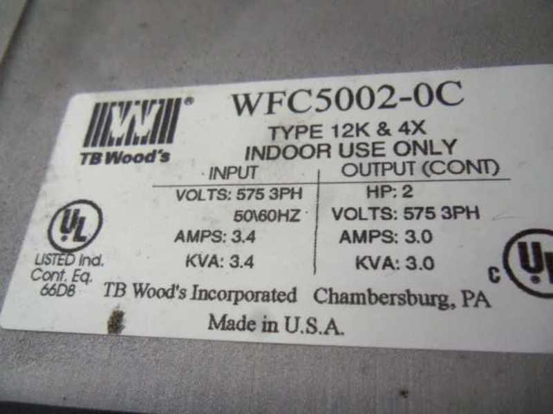 TB WOODS WFC5002-0C NSNP