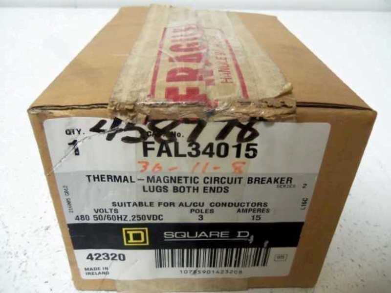SQUARE D FAL34015 15A (GREY)  NSMP