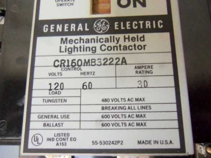 GENERAL ELECTRIC CR160MB3222A NSMP