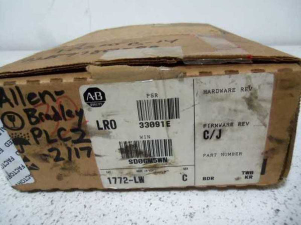 ALLEN BRADLEY 1772-LW SER. C F/W J (NO KEY)  NSMP