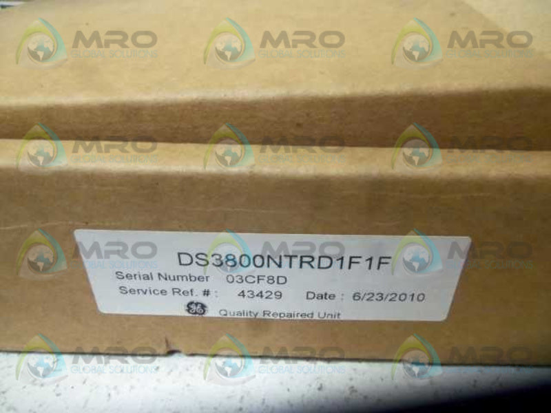 GENERAL ELECTRIC DS3800NTRD1F1F PC BOARD  REMANUFACTURED