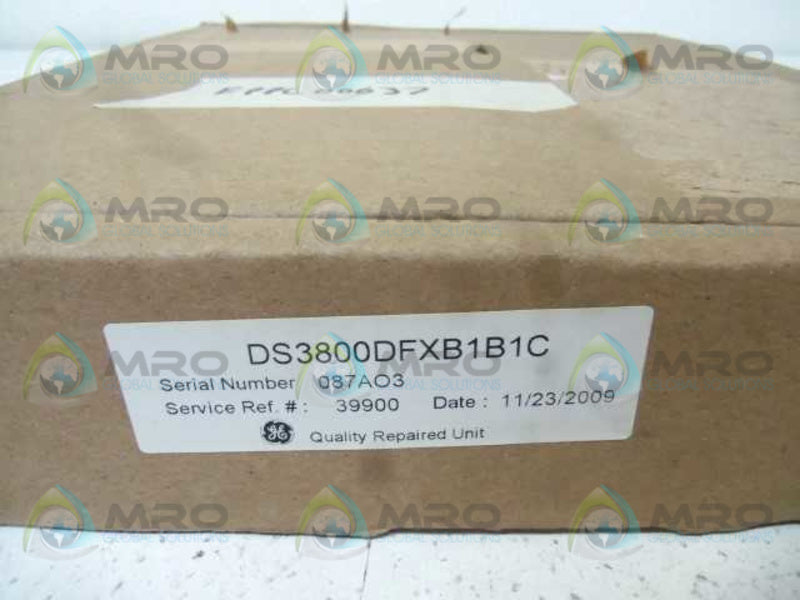 GENERAL ELECTRIC DS3800DFXB1B1C REMAN