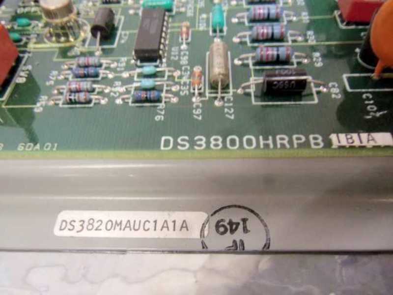 GENERAL ELECTRIC DS3820MAUC1A1A DS3800HRPB1B1A  UNMP