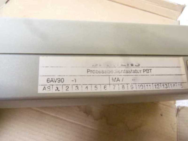 SIEMENS 6AV9020-1DB00 KEYBOARD (NO KEY)  UNMP