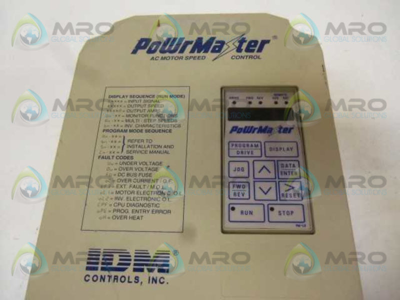 POWRMASTER CIMR-G3U47P5 UNMP