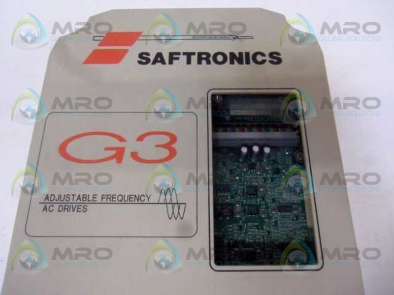 SAFTRONICS CIMR-G3S43P7 ADJUSTABLE FREQUENCY AV DRIVE  UNMP