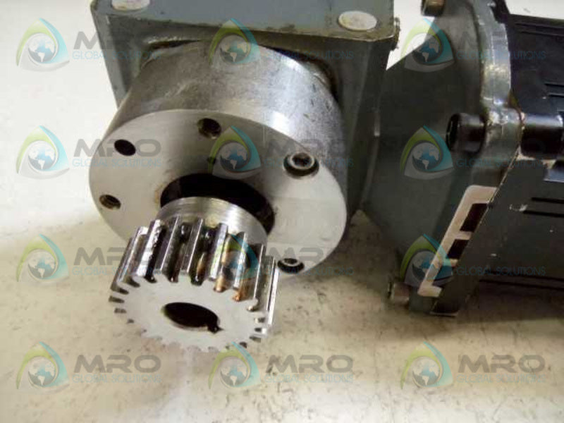 EMERSON DXE-455W MOTOR w/ BOSTON GEAR F713-50-B5-G GEAR REDUCER  UNMP