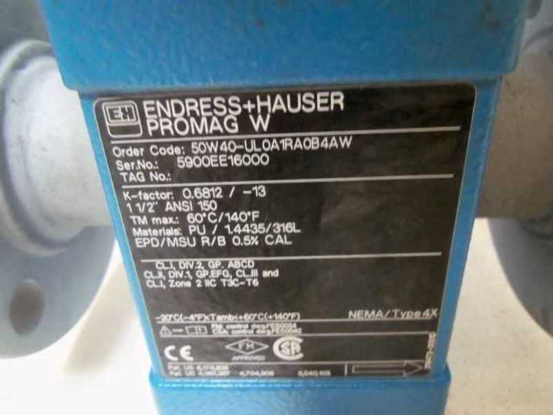 ENDRESS+HAUSER PROMAG W 50W40-UL0A1RA0B4AW  NSNP