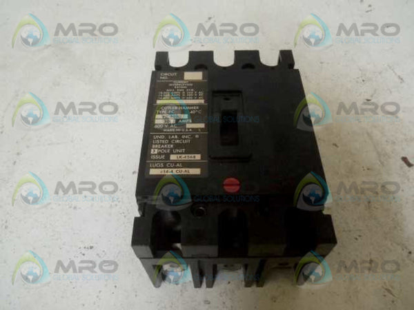 CUTLER HAMMER FC 3020 CIRCUIT BREAKER 20A  NSNP