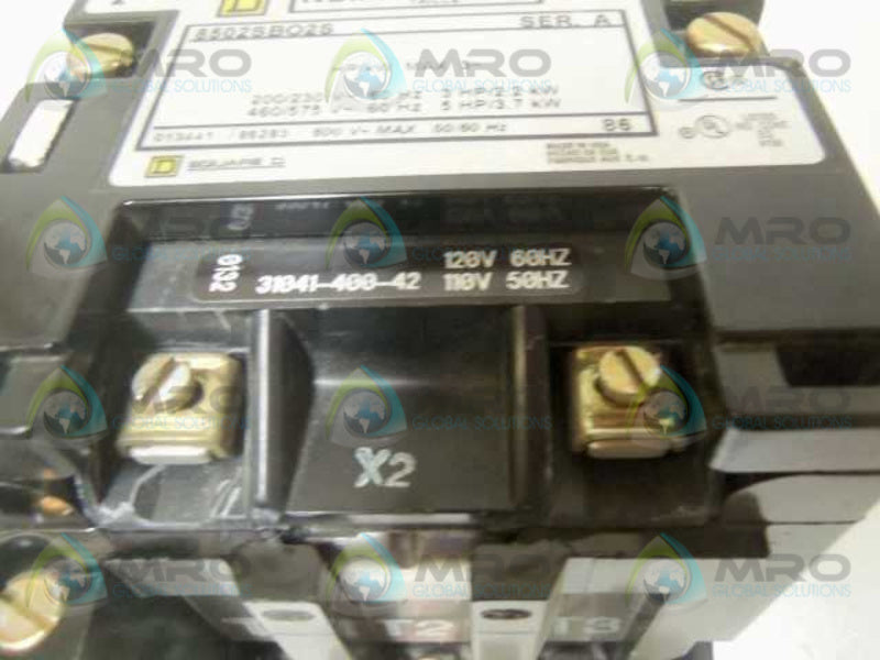 SQUARE D 8502BO2S 120V UNMP