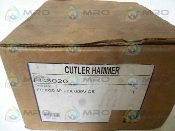 CUTLER HAMMER FC 3020 CIRCUIT BREAKER 20A  NSMP