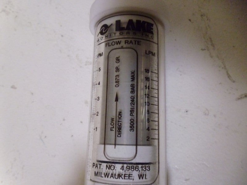 LAKE MONITORS H3A6HB05BUNA FLOW MONITOR  NSMP