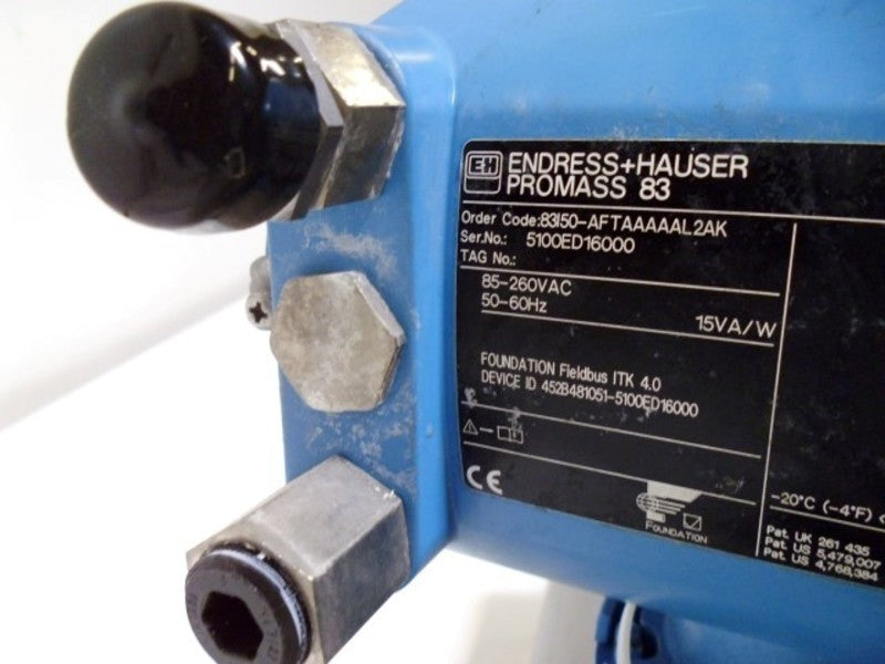 ENDRESS+HAUSER PROMASS 1 83150-AFTAAAAAL2AK FLOWMETER  NSNP