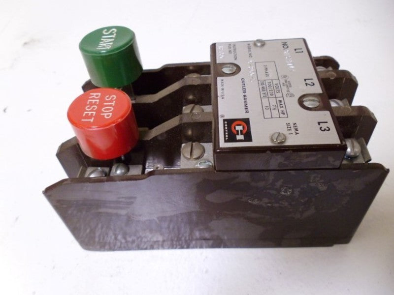 CUTLER HAMMER 9115H174 STARTER NON-REVERSING  NSMP